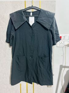 Chic Black Shirt Top