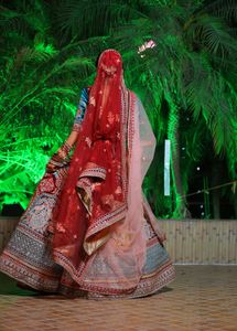 Designer Rajasthani heavy bridal Lehenga