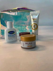 DEAL!! Cetaphil &amp; Biluma Skincare Kit With Bag New