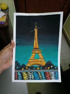 Eiffel Tower Painting
