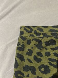 Animal Print Trendy Skirt