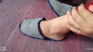 House Slipper/Kapde Ki Chappal/Namda Clothes Socks