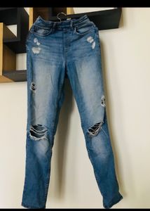 H&amp; M Skinny Fit High Rise Jeans