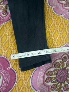 Black Casual Leggings