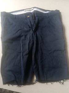 Blue And Black Shorts For Men