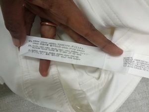 ZARA White Skort with Pockets