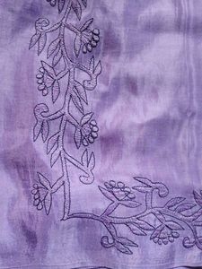 Elegant Lavender Saree