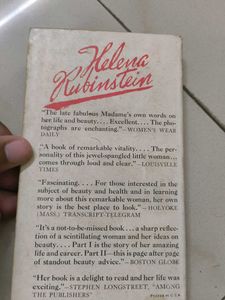 Helena Rubinstein Autobiography