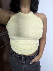 💛 Yellow Halter Top 💛