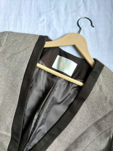 Vintage Brown Blazer Jacket