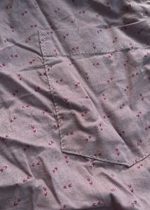 WOMEN MAUVE Patterned Shirt