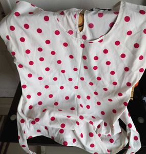 Polka Dot Top