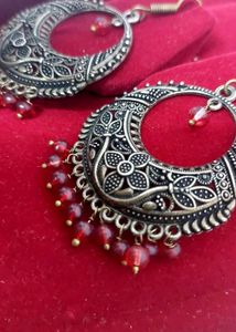Ethnic Hoop Earrings