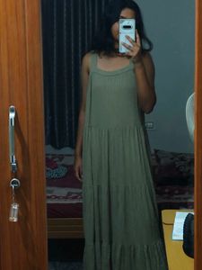 Olive Green Maxi Sundress