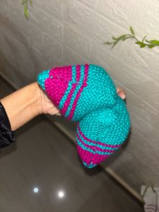 Handmade Knitted Baby Booties