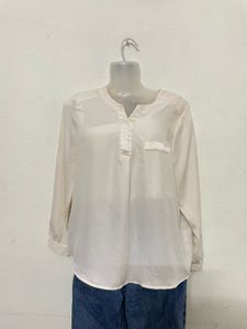 H&amp;M Vintage Romantic Pocket Shirt