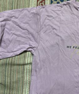Lavender Crop Top For Women
