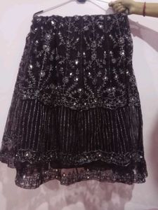 Embellished Blouse and lehnga