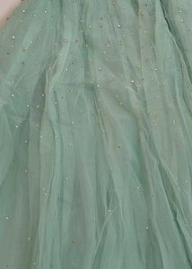 Aqua Blue Ethnic Gown