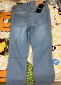 Shein Ankle length Mid distress Skinny fit Jeans