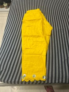 Yellow &amp; Blue Kurta Set