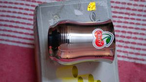 6 Glass Set Of Stainless Steel