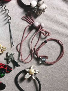 Combo Hair Clips &amp; Hairtie