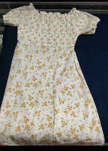 Midi Off Shoulder Bust 32/34 Fitted Xl Size No Coi