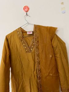 Brown Salwar Suit