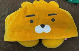 kakao and friends reversible neck pillow