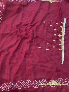 New Bandhini Full Work Saree