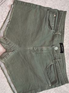 Olive Green Shorts
