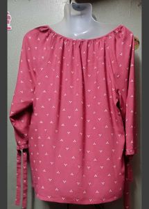 Fig Pink Printed Top
