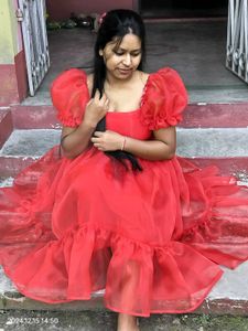 Red Cloud Dress