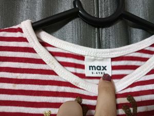 Adorable Girls Christmas Reindeer Dress ❤️