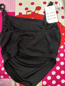 Black Cami Top From Urbanic Size: M