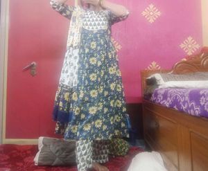 Printed Gown