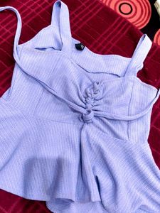 Lavender Sleeveless Top