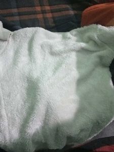 Cute &#34;Smile Girl&#34; Fuzzy Sweatshirt