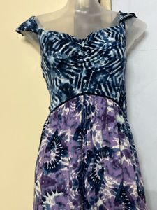 Stylish Tie-Dye Maxi Dress