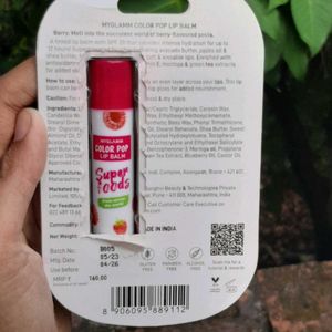 Berry Lipbalm With Sweet Smell