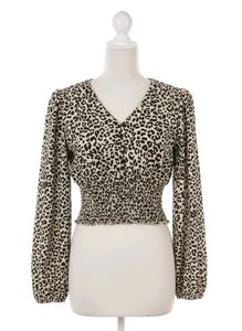 Leopard Print Crop Top