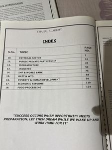 Chahal Academy Indian Economy Notes