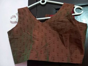 Vintage Brown Sleeveless Top