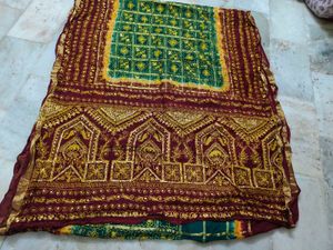 Unique  Embroidered Saree Check All Pic Before Buy