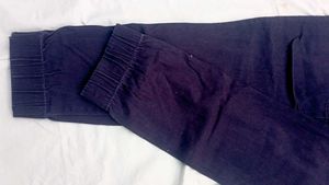 Navy Blue Jogger Pants