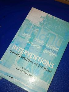 Indian Writing In English