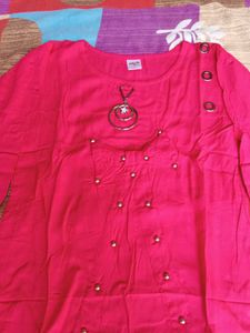 Pink Embellished Top
