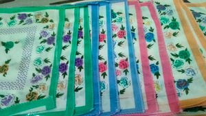 11 Floral Handkerchiefs