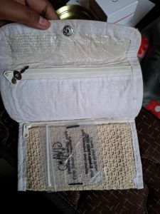 Tradition Jute Crochet Wallet For Women